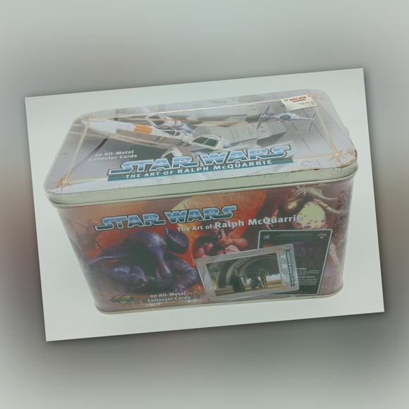 1996 Star Wars Art of Ralph McQuarrie Metallic Collector Cards - Picture 1 of 9